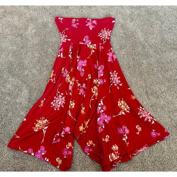Express Asymmetrical Floral Dress size XS - Picture 1 of 6